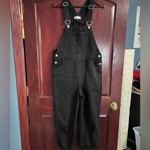 Madewell lunar wash overalls